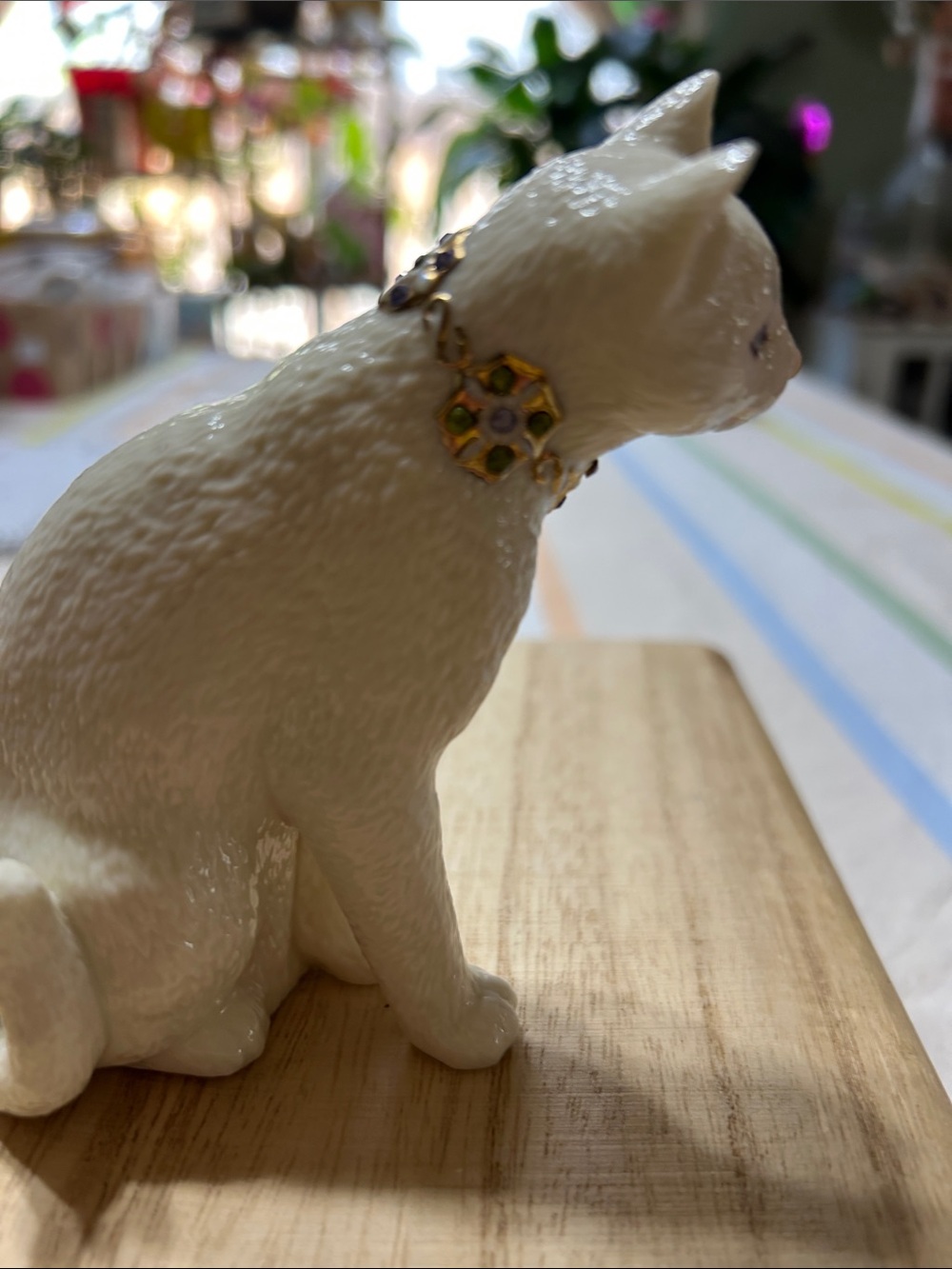 Vintage Lenox Classic Cat Collection “First Kiss” Cat Figurine Retired 1980’s - Picture 6 of 12